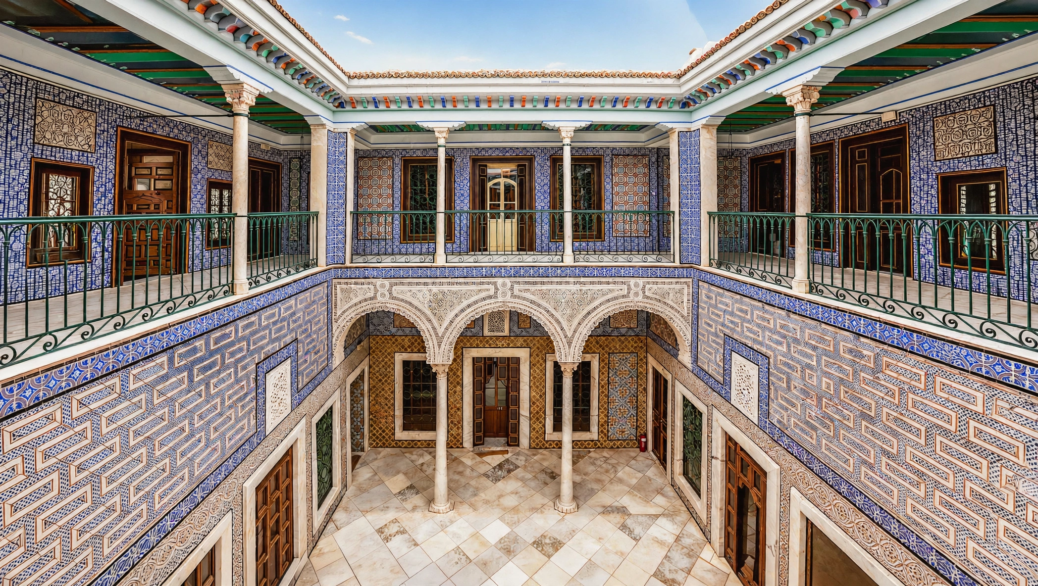 Palais Bayrem, photographie par SLOWN